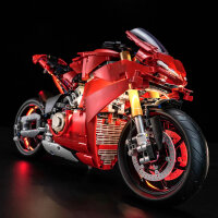 BB Set di illuminazione a LED per motocicletta LEGO&reg; 42202 Ducati Panigale V4 S incl. telecomando