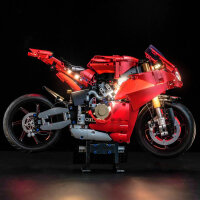 BB Set di illuminazione a LED per motocicletta LEGO&reg; 42202 Ducati Panigale V4 S incl. telecomando