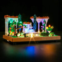 BB LED Lighting Set for LEGO&reg; 10359 Fountain Garden including remote control