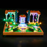 BB LED Lighting Set for LEGO&reg; 10359 Fountain Garden including remote control