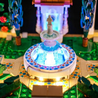 BB LED Lighting Set for LEGO&reg; 10359 Fountain Garden including remote control