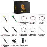 BB LED Lighting Set for LEGO&reg; 10359 Fountain Garden including remote control