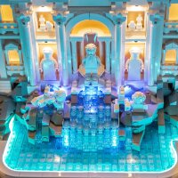 BB LED lighting set for LEGO&reg; 21062 Trevi Fountain including remote control