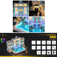 BB LED lighting set for LEGO&reg; 21062 Trevi Fountain including remote control