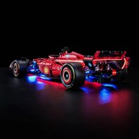 BB LED Beleuchtungs-Set f&uuml;r LEGO&reg; 42207 Ferrari SF-24 F1 Rennauto inkl. Fernbedienung