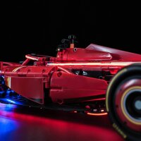 BB LED Beleuchtungs-Set f&uuml;r LEGO&reg; 42207 Ferrari SF-24 F1 Rennauto inkl. Fernbedienung