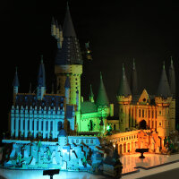 BB LED Beleuchtungs-Set f&uuml;r LEGO&reg; 71043 Harry Potter - Schloss Hogwarts inkl. Fernbedienung