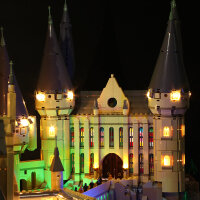 BB LED Beleuchtungs-Set f&uuml;r LEGO&reg; 71043 Harry Potter - Schloss Hogwarts inkl. Fernbedienung