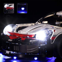 BB Set di illuminazione a LED per LEGO&reg; 42096 Porsche 911 RSR con telecomando