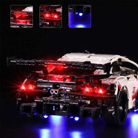 BB Set di illuminazione a LED per LEGO&reg; 42096 Porsche 911 RSR con telecomando