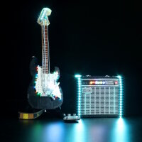 BB Kit d&eacute;clairage LED pour LEGO&reg; 21329 Fender Stratocaster