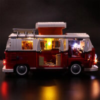 BB LED Beleuchtungs-Set f&uuml;r LEGO&reg; 10220 Volkswagen T1 Campingbus inkl. Fernbedienung