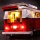 BB LED Beleuchtungs-Set f&uuml;r LEGO&reg; 10220 Volkswagen T1 Campingbus inkl. Fernbedienung