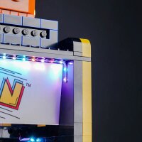 BB Kit d&eacute;clairage LED pour borne darcade LEGO&reg; 10323 PAC-MAN avec t&eacute;l&eacute;commande