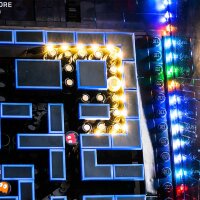 BB Kit d&eacute;clairage LED pour borne darcade LEGO&reg; 10323 PAC-MAN avec t&eacute;l&eacute;commande