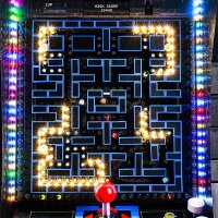 BB Kit d&eacute;clairage LED pour borne darcade LEGO&reg; 10323 PAC-MAN avec t&eacute;l&eacute;commande