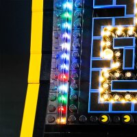 BB Kit d&eacute;clairage LED pour borne darcade LEGO&reg; 10323 PAC-MAN avec t&eacute;l&eacute;commande