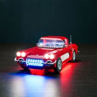 BB Set di illuminazione a LED per LEGO&reg; 10321 Corvette con telecomando