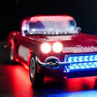 BB Set di illuminazione a LED per LEGO&reg; 10321 Corvette con telecomando