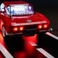 BB Set di illuminazione a LED per LEGO&reg; 10321 Corvette con telecomando