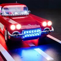BB Set di illuminazione a LED per LEGO&reg; 10321 Corvette con telecomando