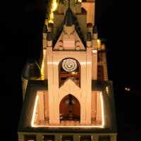 BB Set di illuminazione a LED per LEGO&reg; 76435 Harry Potter - Castello di Hogwarts, La Sala Grande con telecomando