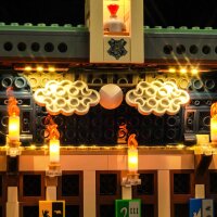 BB Set di illuminazione a LED per LEGO&reg; 76435 Harry Potter - Castello di Hogwarts, La Sala Grande con telecomando