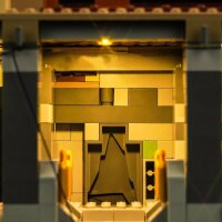 BB Set di illuminazione a LED per LEGO&reg; 76435 Harry Potter - Castello di Hogwarts, La Sala Grande con telecomando