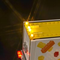 BB Kit d&eacute;clairage LED pour camion LEGO&reg; jaune 60440
