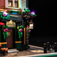 BB Set di illuminazione a LED per LEGO&reg; 10350 Tudor Corner House, incluso telecomando