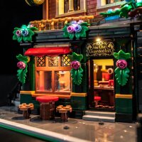 BB Set di illuminazione a LED per LEGO&reg; 10350 Tudor Corner House, incluso telecomando