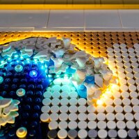 BB Set di illuminazione a LED per LEGO&reg; 31208 Hokusai - La grande onda incl. telecomando