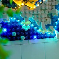 BB Set di illuminazione a LED per LEGO&reg; 31208 Hokusai - La grande onda incl. telecomando
