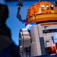 BB LED Lighting Set for LEGO&reg; 75416 Star Wars - Astromech Droid Chopper (C1-10P) including remote control