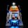 BB LED Lighting Set for LEGO&reg; 75416 Star Wars - Astromech Droid Chopper (C1-10P) including remote control