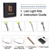 BB LED Beleuchtungs-Set f&uuml;r LEGO&reg; 76327 Iron Man MK4