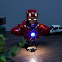 BB LED Beleuchtungs-Set f&uuml;r LEGO&reg; 76327 Iron Man MK4
