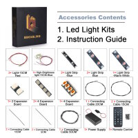 BB Set di illuminazione a LED per LEGO&reg; 10358 Transformers - Soundwave incl. telecomando