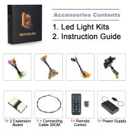 BB LED Lighting Set for LEGO&reg; 21359 The Italian Riviera Including Remote Control