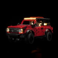 BB LED Lighting Set for LEGO&reg; 42213 Ford Bronco Offroader including remote control