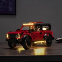 BB LED Lighting Set for LEGO&reg; 42213 Ford Bronco Offroader including remote control