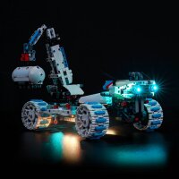 BB LED Lighting Set for LEGO&reg; 42211 Lunar Outpost Lunar Rover Spacecraft Including Remote Control