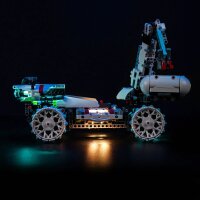 BB LED Lighting Set for LEGO&reg; 42211 Lunar Outpost Lunar Rover Spacecraft Including Remote Control