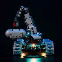 BB LED Lighting Set for LEGO&reg; 42211 Lunar Outpost Lunar Rover Spacecraft Including Remote Control