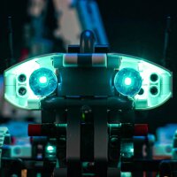 BB LED Lighting Set for LEGO&reg; 42211 Lunar Outpost Lunar Rover Spacecraft Including Remote Control