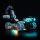 BB LED Lighting Set for LEGO&reg; 42211 Lunar Outpost Lunar Rover Spacecraft Including Remote Control