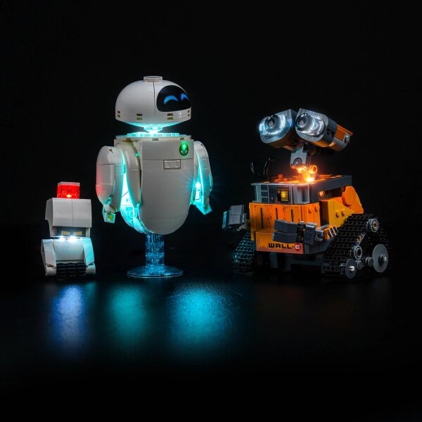 BB LED Beleuchtungs-Set f&uuml;r LEGO&reg; 43279 WALL-E & EVE