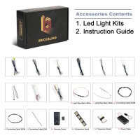 BB LED Beleuchtungs-Set f&uuml;r LEGO&reg; 43279 WALL-E & EVE