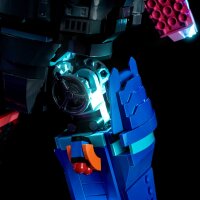 BB LED Lighting Set for LEGO&reg; 77078 Fortnite Mecha Leader including remote control