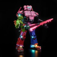 BB LED Lighting Set for LEGO&reg; 77078 Fortnite Mecha Leader including remote control